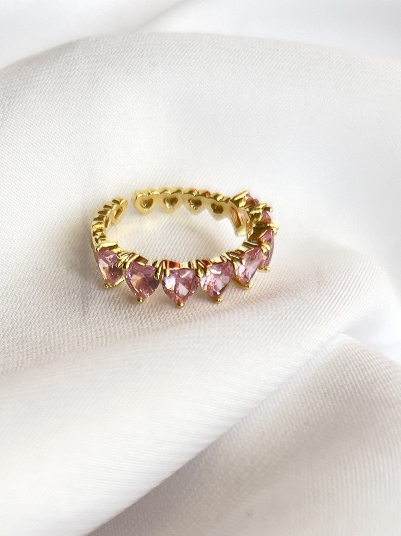 Pink Heart Ring