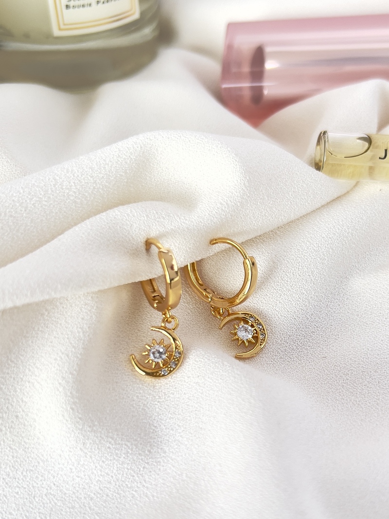 To The Moon & Back Hoops