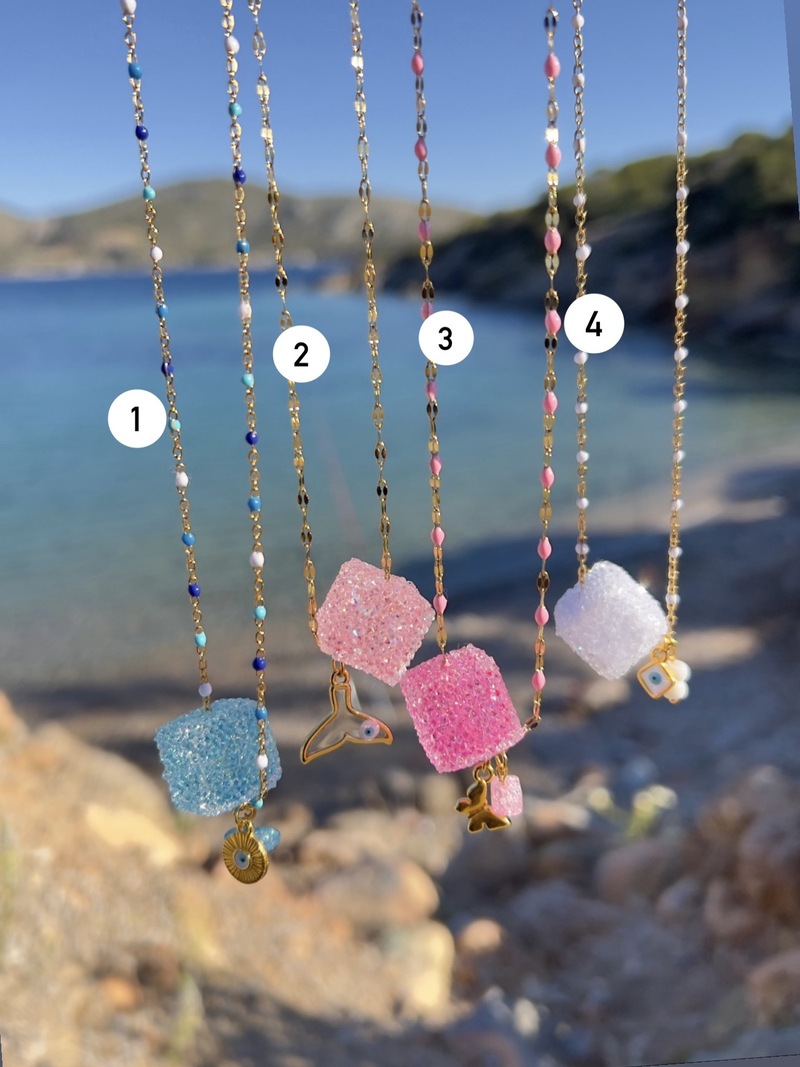 Sugar Cubes Necklaces