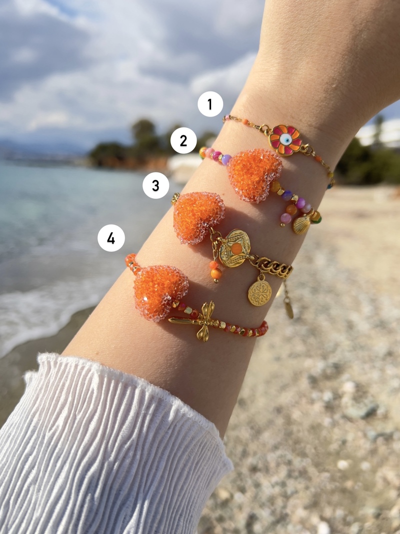 Orange Sugar Bracelets