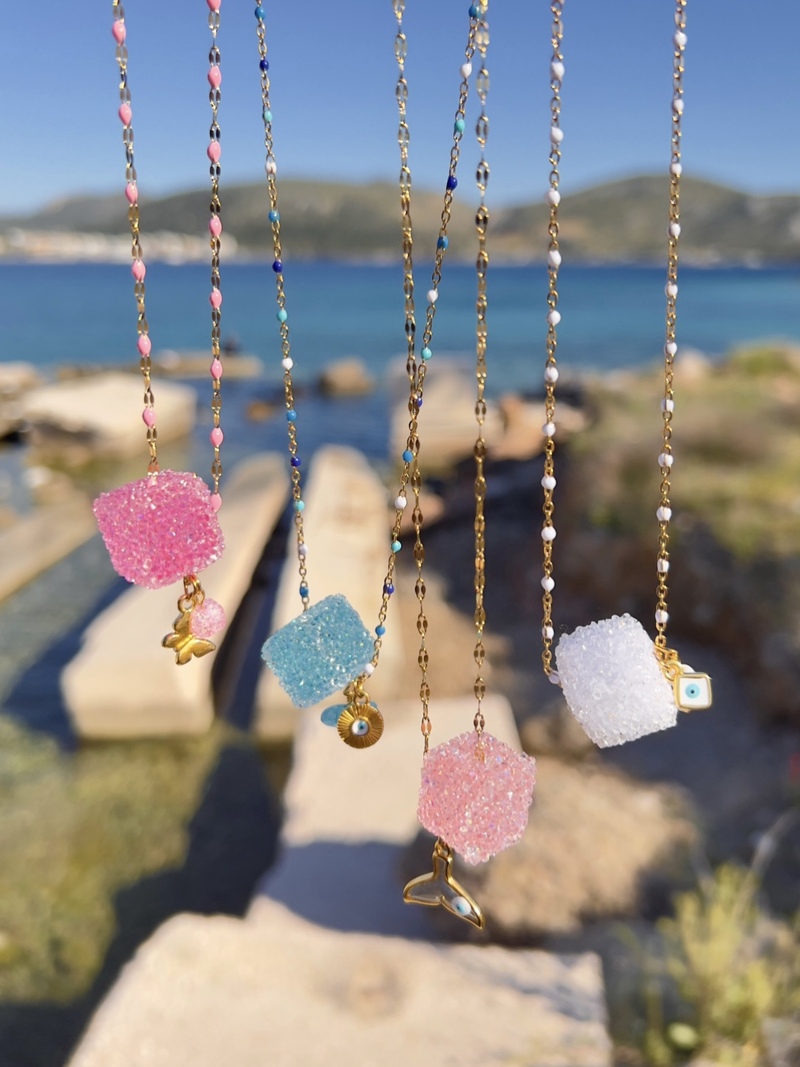 Sugar Cubes Necklaces