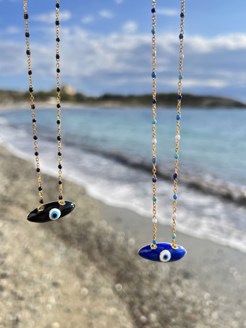 Santorini Eye Necklace