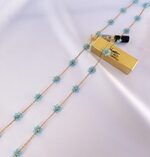 Blue Daisy Necklace - Image 2