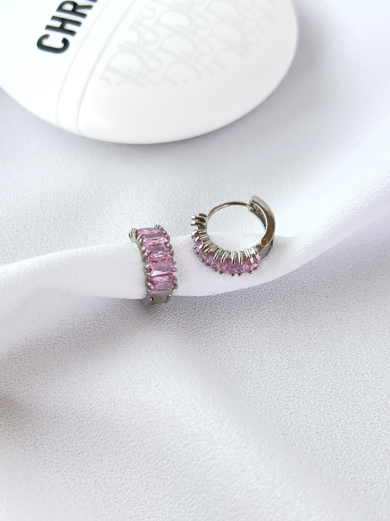 Delicate Pink Hoops