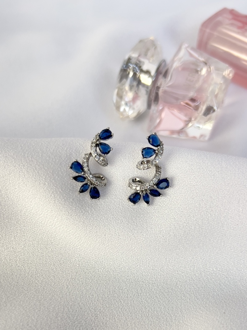 Blue Waterdrop Earrings