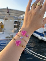 Butterfly & Hearts Bracelets