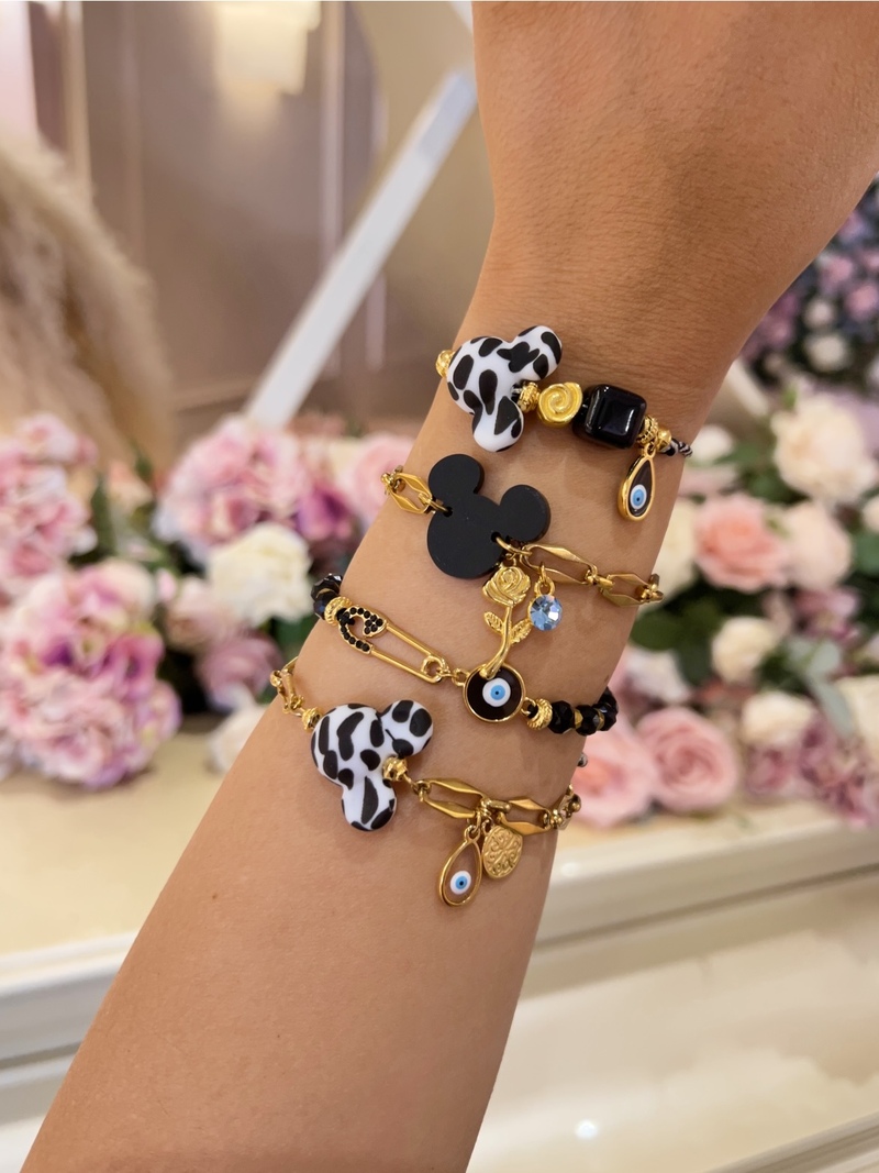 Black Mickey Bracelets