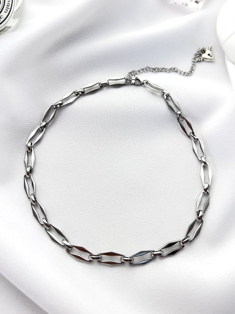 Silver Chain Choker