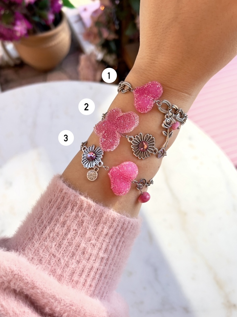 Silver Daisy Bracelet