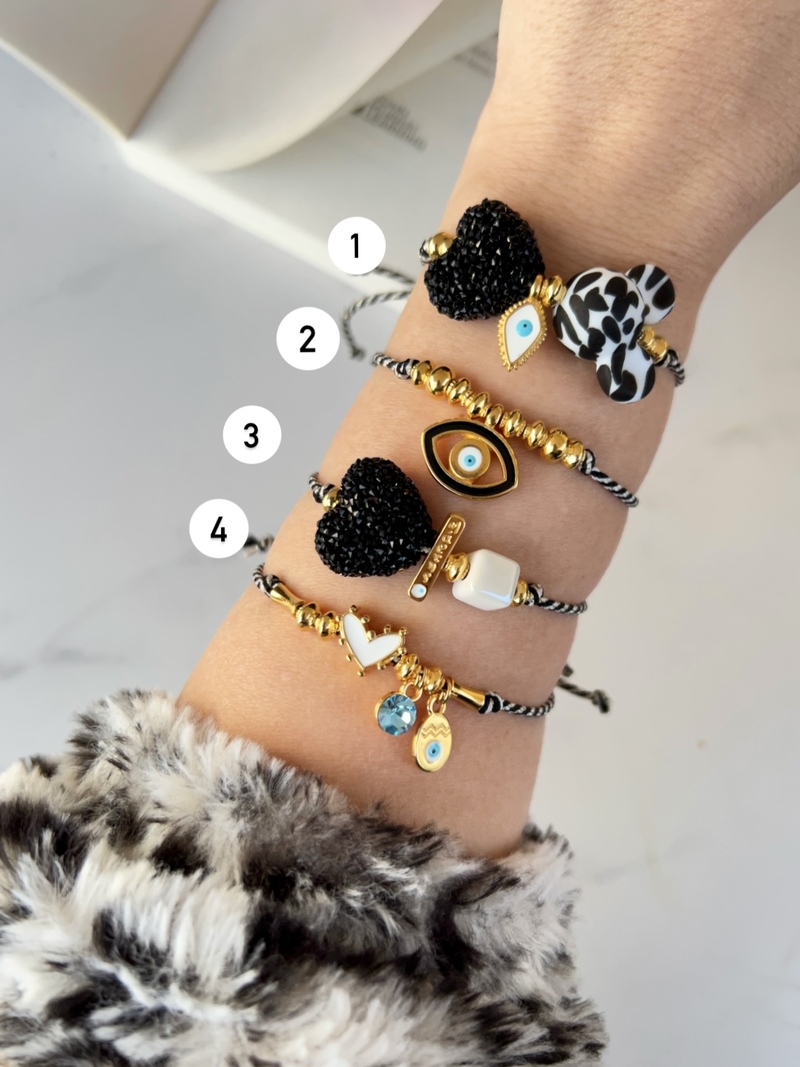 Black & White Bracelets