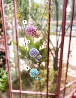 Sparkly Flower Necklace - Image 2