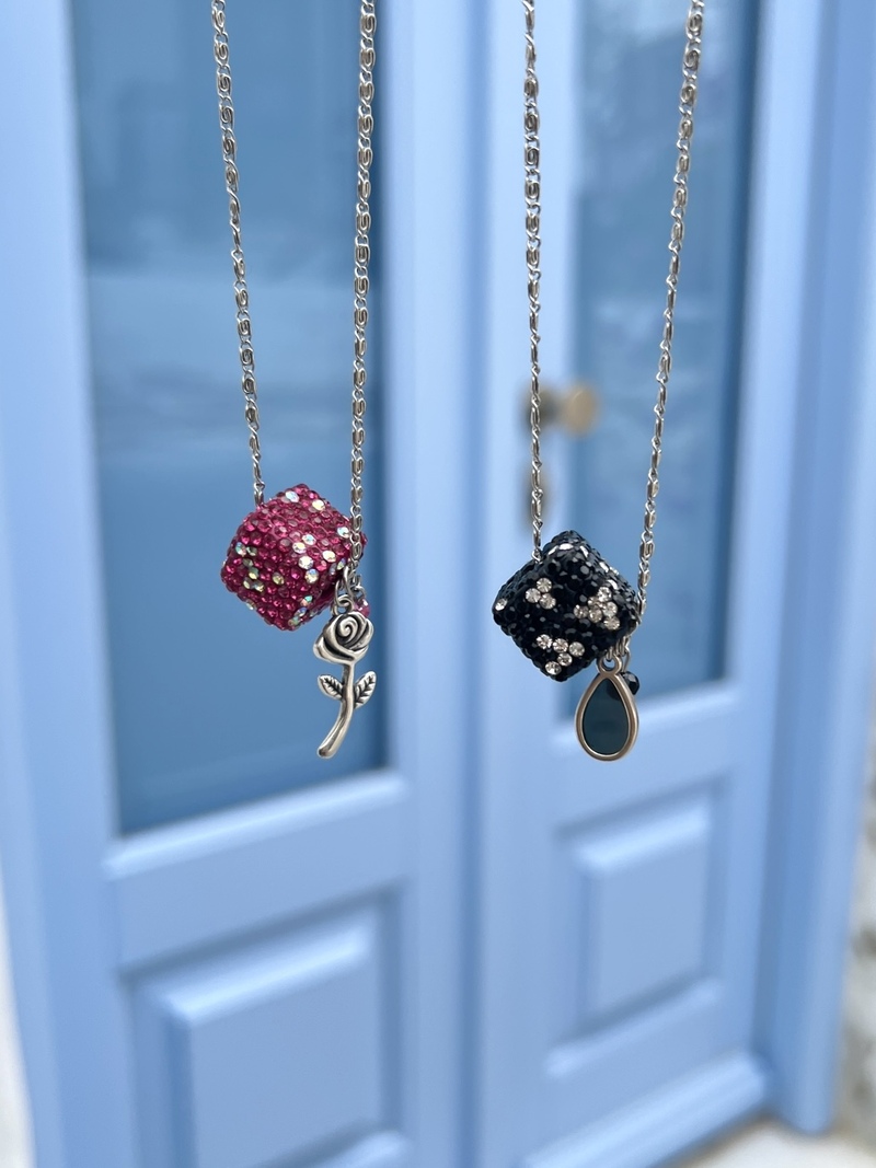 Paroikia Cube Necklace