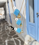 Ocean Sugar Cube Necklace - Image 2