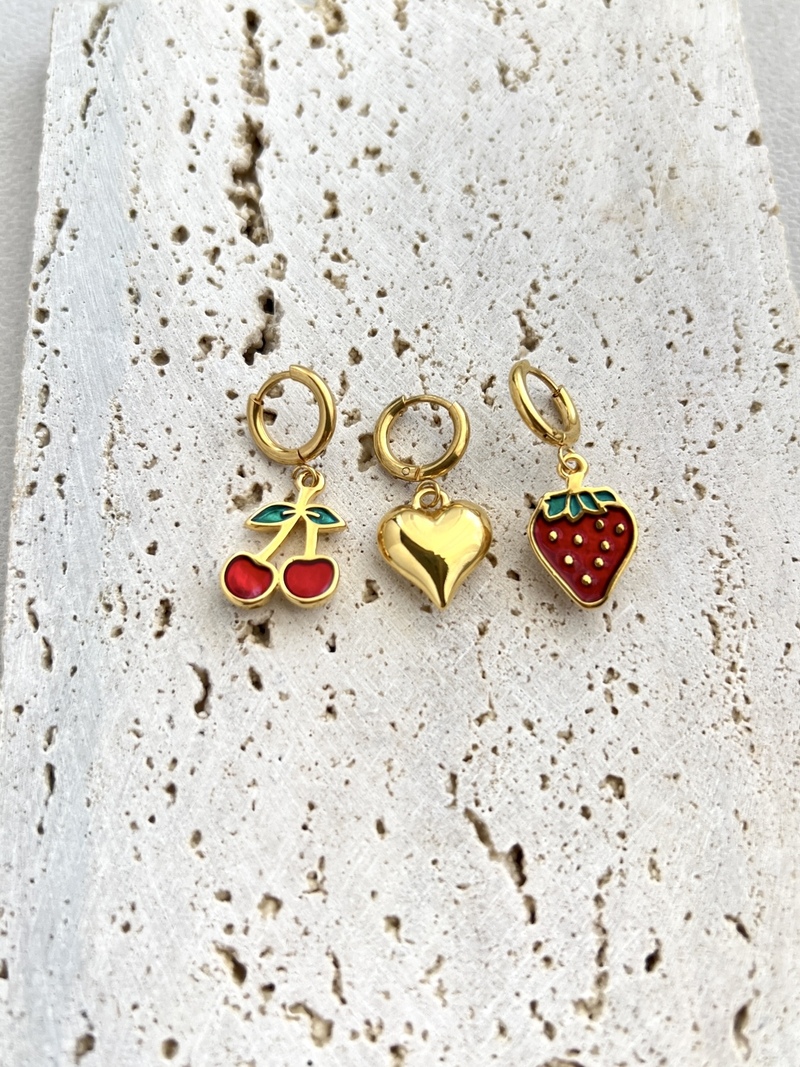 Strawberry & Cherry Hoops