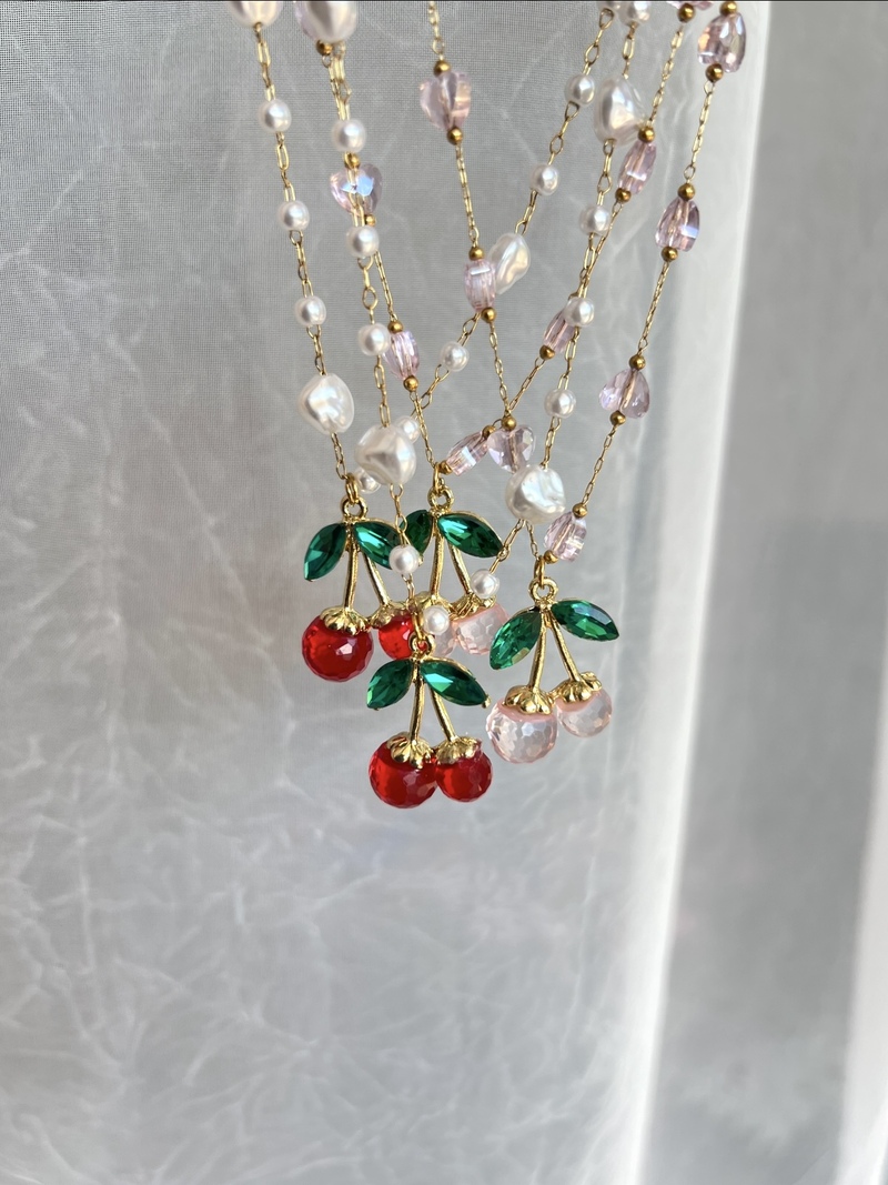 Red Cherry Necklace