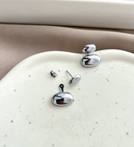 Silver Sabrina Earrings - Image 2