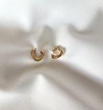 Heart Gold Hoops - Image 2