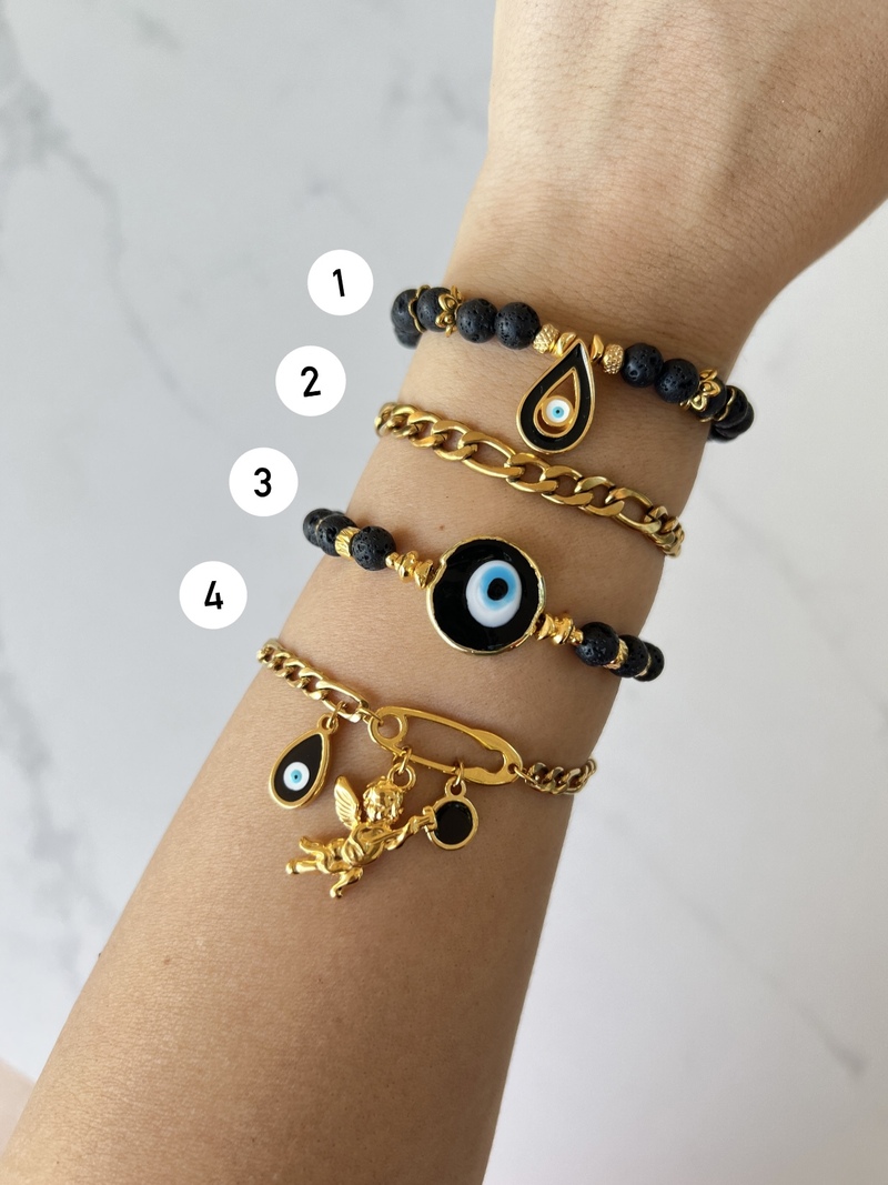 Noir Eye Bracelets