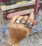 Silver Mellow Rings