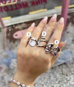 Silver Mellow Rings - Image 2