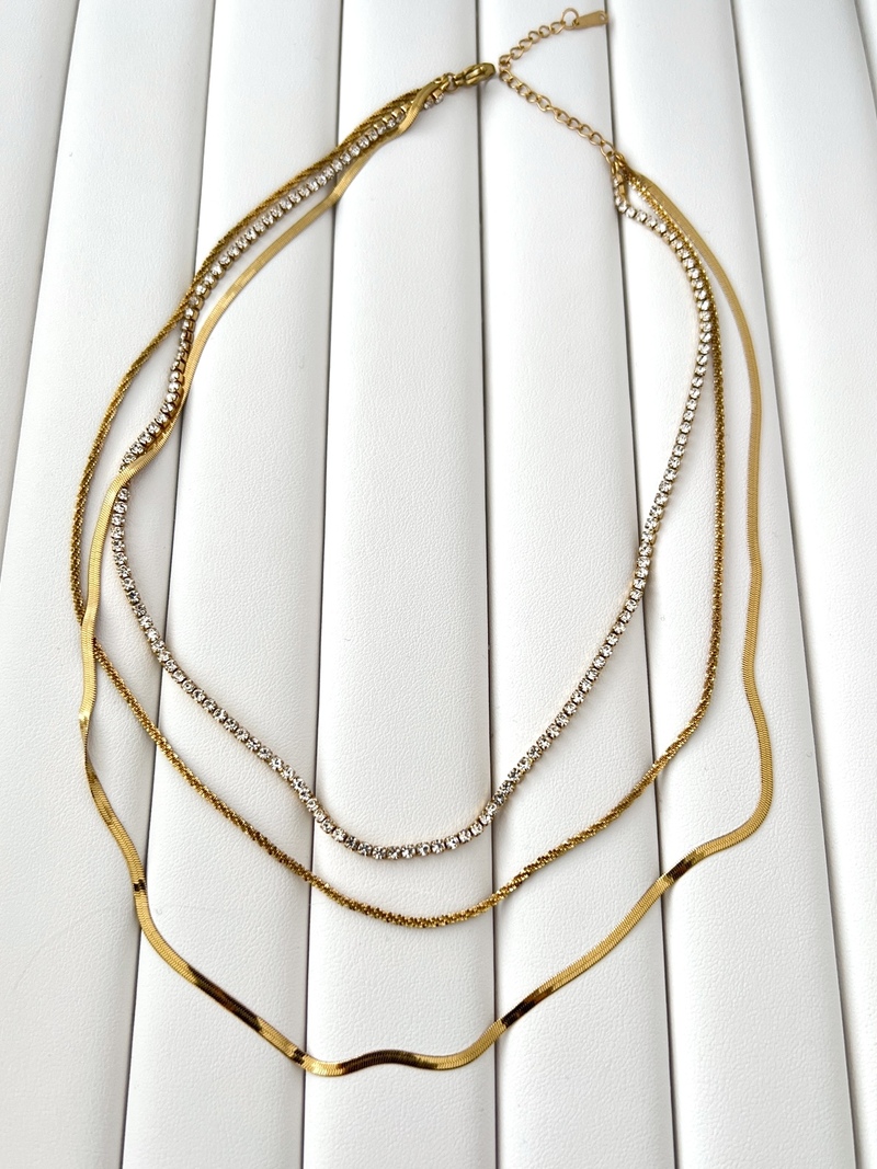 Crystal Triple Chain