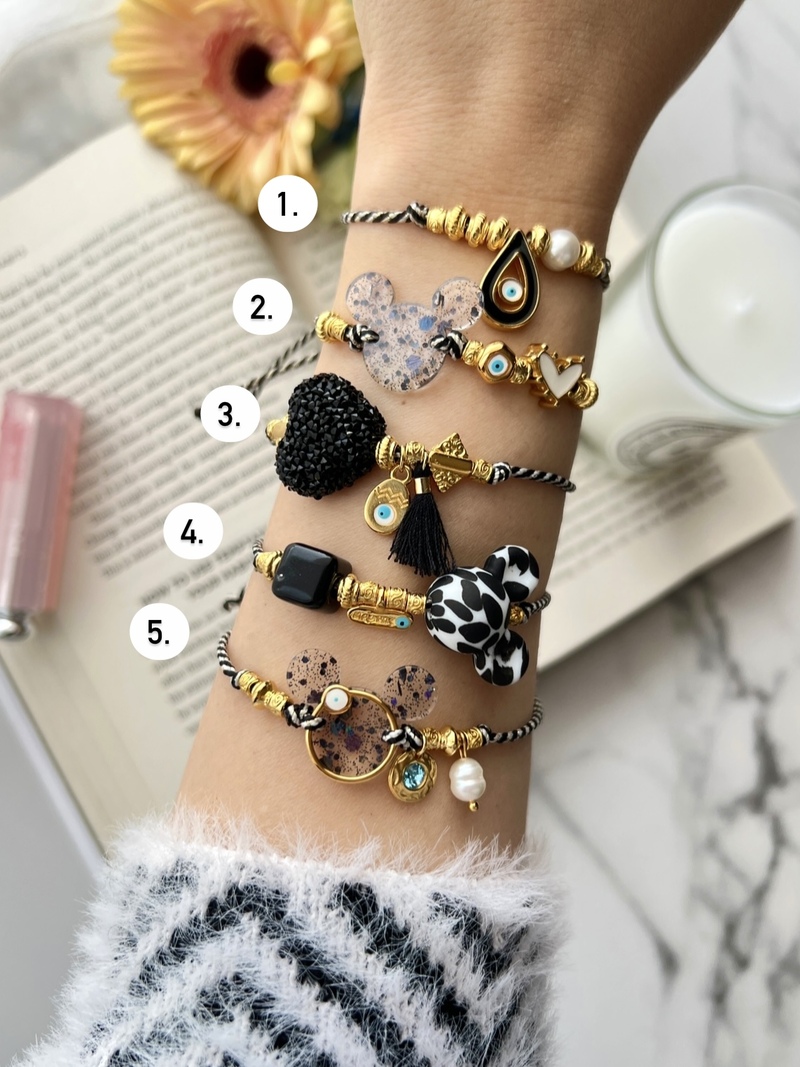 Noir & Blanc Bracelets