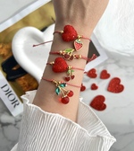 Cherry & Strawberry Bracelets