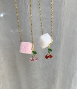 Candy Cherry Necklace