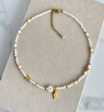 Pink Daisy Necklace - Image 2