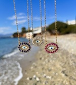 Iris Crystal Necklace