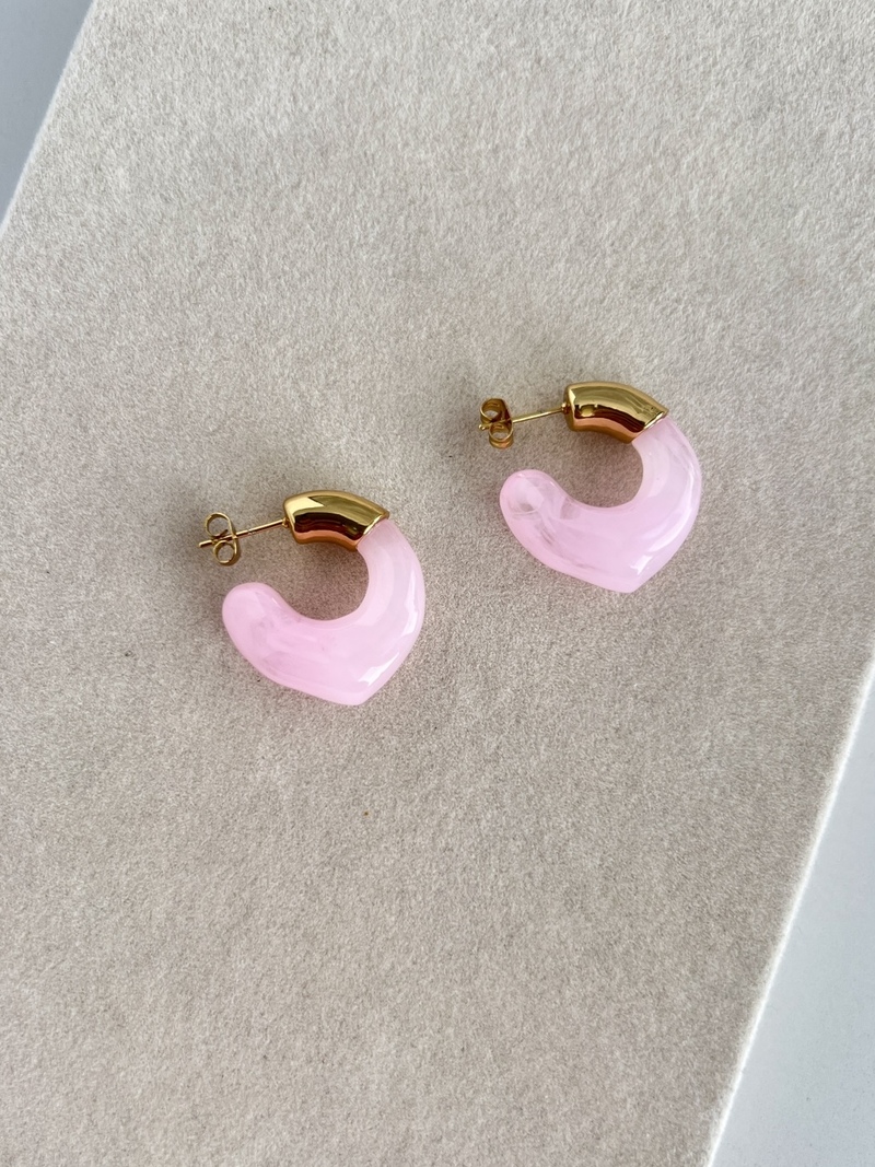 Baby Pink Earrings
