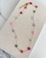 Colorful Daisy Necklace - Image 2