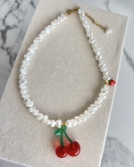 Cherry cream Necklace - Image 2