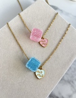 Mom Sugar Cube Necklace - Image 2