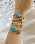 Turquoise Sugar Bracelets - Image 2
