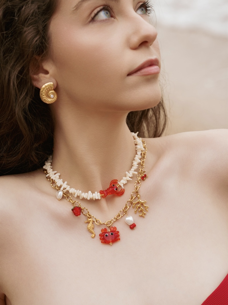 Crabby Charms Necklace