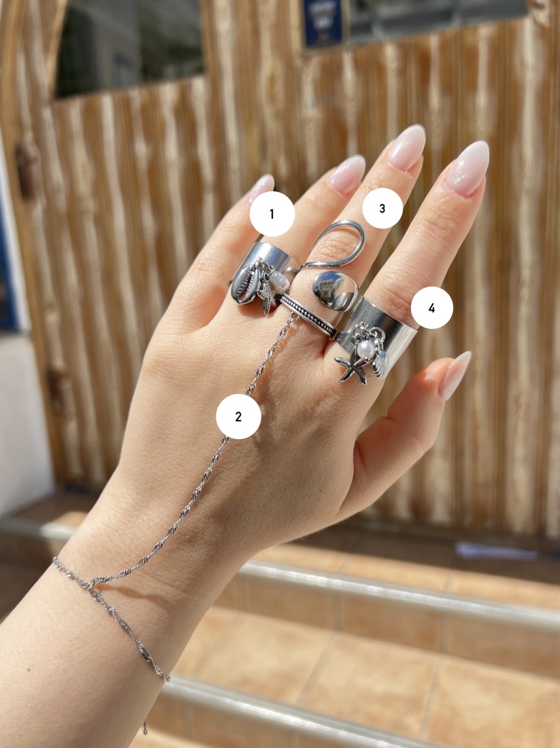 Muse Silver Rings