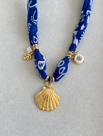 Navy Bandana Necklace - Image 3
