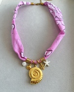 Pink Bandana Necklace - Image 2