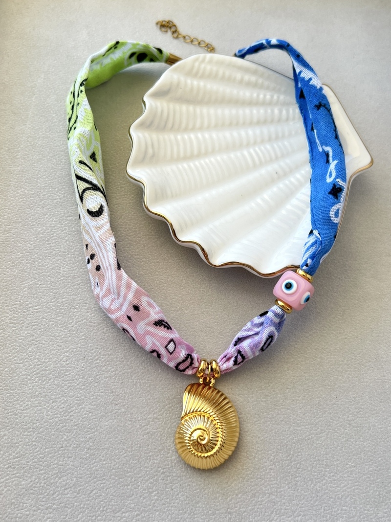 Colorful Bandana Necklace