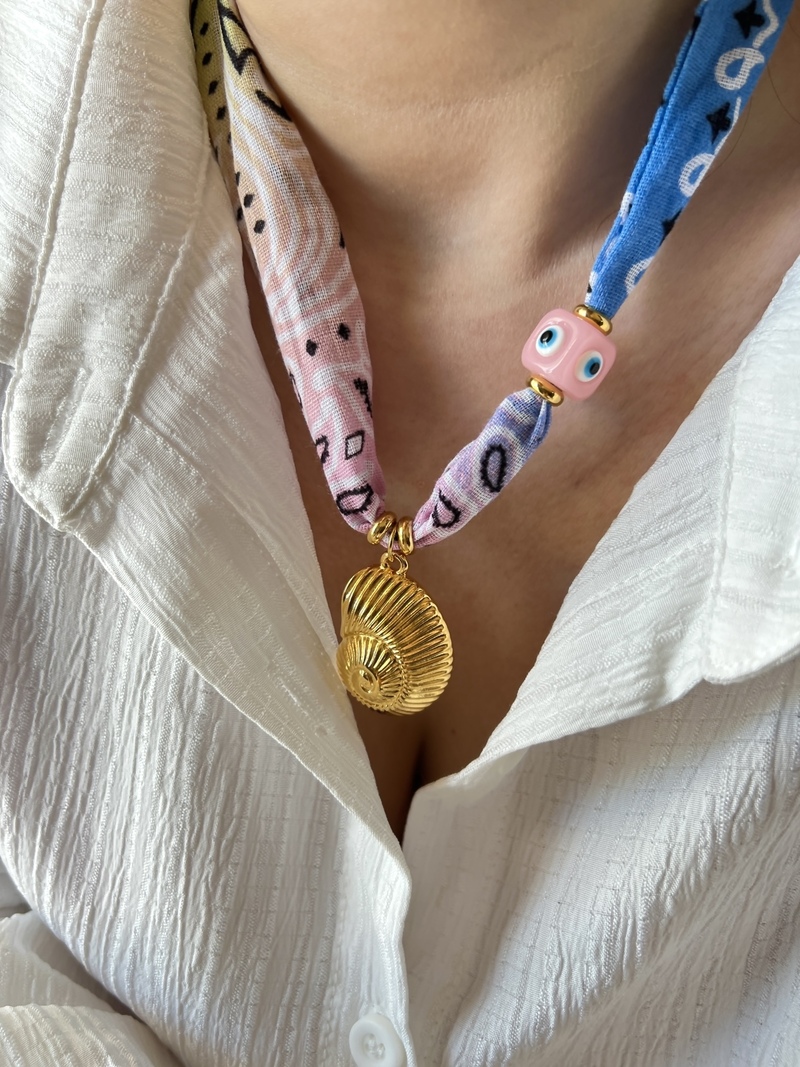 Colorful Bandana Necklace