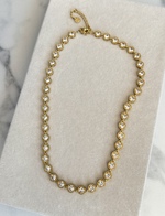Gold Crystal Necklace