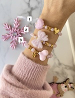 Pink Christmas Bracelets - Image 2