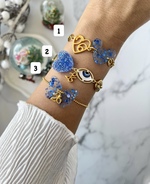 Blue Christmas Mickey Bracelets - Image 2