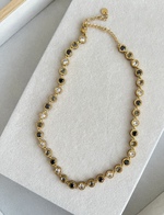 Noir Crystal Necklace