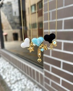 Christmas Hearts Necklace