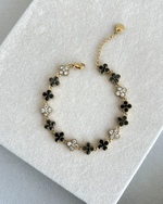 Noir Flower Bracelet