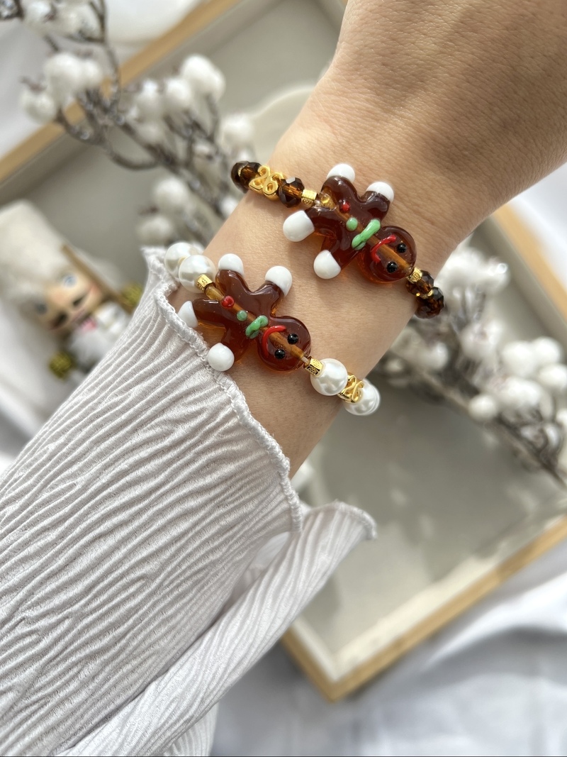 Gingerbread Man Bracelets