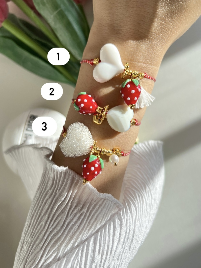 Strawberry March Bracelets