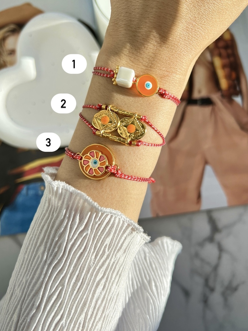 Orange March Bracelets